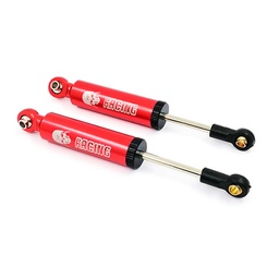 [1592698] 2pcs Oil Filled Aluminum Alloy Metal Shock Absorbers For 1/10 Crawler RC Car Parts 100mm