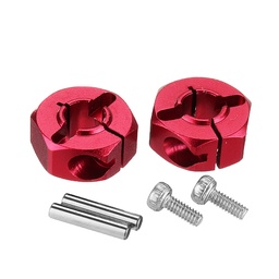 [1593136] 2PCS Metal Wheel Hex 12mm Drive Adapter for X-Rider Flamingo 1/8 RC Car Motorcycle Spare Parts