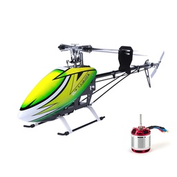[1593247] JCZK 700 DFC 6CH 3D Flying Shaft Drive RC Helicopter Kit With 530KV Brushless Motor