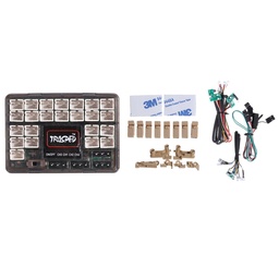 [1598146] HG P408 1/10 Controllable IC Mainboard with LED Light Set RC Car Spare Parts HG-RX1018