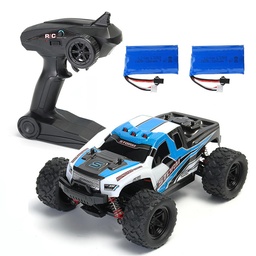 [1600655] 2 Batteries Version HS 18301/18302 1/18 2.4G 4WD Big Foot RC Car Off-Road Vehicle RTR Toys