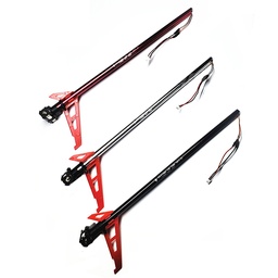 [1600739] CNC Metal Tail Boom Set With Motor Helicopter Spare Part For XK K130 RC Helicopter