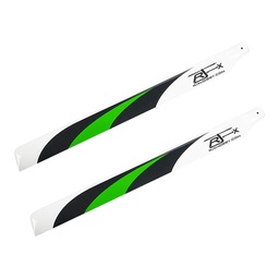 [1607979] 1 Pair RJXHobby 690mm Carbon Fiber Main Blade For T-rex 700 Gaui x7 RC Helicopter