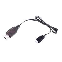 [1608327] HS 7.4V 2S Li-ion Battery Charger USB Charging Cable for 18301 18302 18311 18312 1/18 RC Car Parts