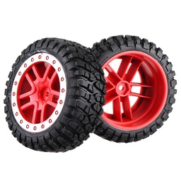 [1611456] 2PCS Remo Hobby RP2046 Tires Wheel Rims for 1021 1025 8025 8051 8055 8081 8085 RC Car 