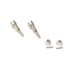 [1613811] HBX M16107 Upgraded Metal Rear Wheel Shafts+Pins+Lock Nut M4 for 16889 1/16 RC Car Vehicles Spare Parts