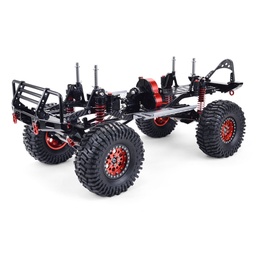[1613884] SCX10 1/10 4WD CNC All Metal Carbon Fiber RC Car Frame+540 Motor+60A Waterproof ESC+M1500 Servo