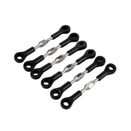 [1614765] 6PCS OMPHOBBY M2 EXP/V1/V2 RC Helicopter Parts Servo Connect Rod Linkage Set