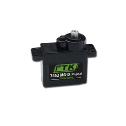 [1621048] 6pcs PTK 7452 MG-D 9g Digital Servo Metal Gear For EPP Airplane RC Aircraft Fixed Wing Helicopter