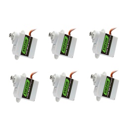 [1621593] 6pcs VOTIK 7350 MG-D 5g Digital Servo Metal Gear For EPP E3P Airplane Indoors Mini RC Aircraft Helicopter