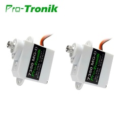 [1621608] 2pcs PTK 5g Digital Servo 7350 MG-D Metal Gear For EPP E3P Airplane Indoors Mini RC Drone Aircraft Helicopter 