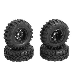 [1623283] 4pcs 13612 RC Car Tires For RGT 136240 V2 1/24 4WD Vehicle RC Rock Crawler Off-road Parts