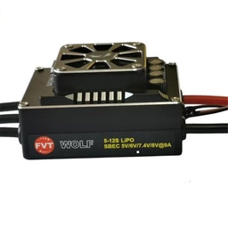 [1626791] WOLF 200A PRO Aluminum Alloy Fully Waterproof Brushless ESC for 1/5 1/8 RC Car Models 