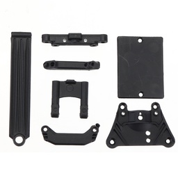 [1627482] 18101 Front Top Plate+Servo Guard+Suspension Brace For HBX 18859E 1/18 4WD Off Road Electric Powered Crawler RC Car Parts