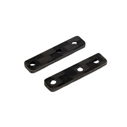 [1627826] 2PCS OMPHOBBY M2 V1 RC Helicopter Parts Carbon Fiber Strength Main Frame Front Board