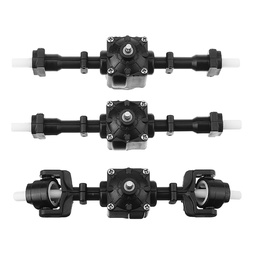 [1635030] Differential Metal Front+Rear+Middle Bridge Axle For JJRC Q60 Q63 Q64 RC Car Parts