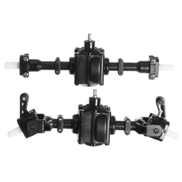 [1635139] Metal Gear Front+Rear Bridge Axle+Drive Shaft For EAT01 JJRC Feiyue RC Car Parts