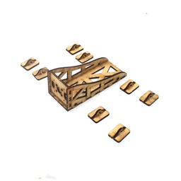 [1635902] Universal Wooden Motor Mount Holder Seat for 2208 2212 2216 Motor RC Model