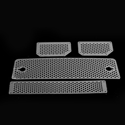 [1635943] RBR/C 1/10 TRX4 Stainless Front Grille Decoration RC Car Parts