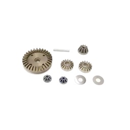 [1636165] 9PCS HBX M16103 Upgraded Metal Differential Gear for 16889 1/16 RC Car Spare Parts