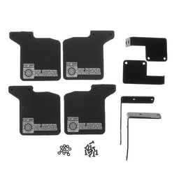 [1636166] 4PCS Rubber Front/Rear Mudguards with Brackets Screws for 1/10 TRX4 RC Car Spare Parts