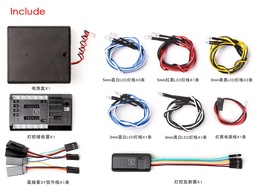 [1636206] Upgrades Wireless Linkage Light Sets For RC Car Parts