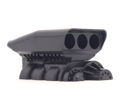 [1636396] 1PC 3d Printing Engine Boost Supercharger Model Decoration For 1/10 1/8 Rc Car Parts Crawler RC4WD Axial SCX10