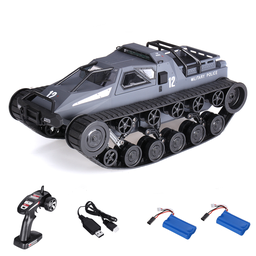 [1636397] SG 1203 1/12 Drift RC Tank Car RTR with Two Batteries with LED Lights 2.4G High Speed Full Proportional Control RC Vehicle Models