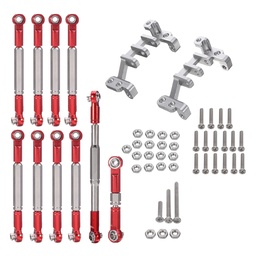 [1636425] RBR/C Metal Tie Rod For WPL C14 C24 C34 C44 RC Car Parts
