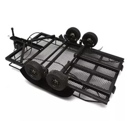 [1636624] RC Car Trailer Platform Truck For 1/10 Axial SCX10 D90 RC Car Parts