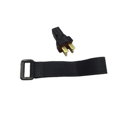 [1636680] 2PCS Xinlehong Dual Battery T Plug Conversion Parts for RC Car Model Spares 