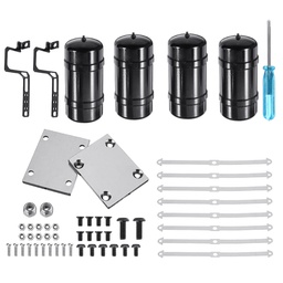 [1636785] 4PCS Upgraded Unassembled Metal Simulation Gas Tanks with Accessories for 1/14 RC Tractors Truck Parts