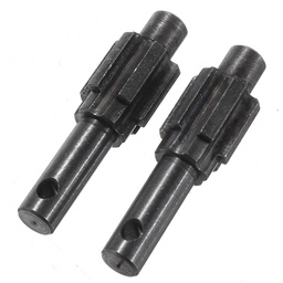 [1636809] 2PCS Upgraded THJ289 Transfer Case Fixed Shafts for Traction KM Two Gen RC Car Parts 