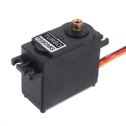 [1636876] Waterproof Metal Gear Steering Gear 15KG Servo For RC Car Boat