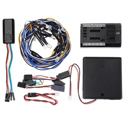 [1636916] Wireless Linked Lamp SET 4CH For RC Climbing Car Drifting RC Car Parts