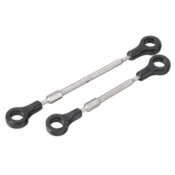 [1646566] 2PCS Sinohobby Mini-Q V28-019Z Adjustable Linkage Rods for 1/28 RC Car Spare Parts