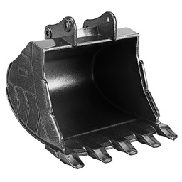 [1647558] HuiNa Toys 550 580 Upgraded Metal Simulation Bucket RC Car Excavator Spare Parts 