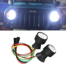 [1648109] Big RC Car LED Light Vehicle Models Parts Yellow+White