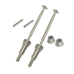 [1648719] 2PCS Xinlehong Upgraded 30-WJ02 Front Universal Drive Shaft for 9130 9135 9136 9137 1/16 RC Car