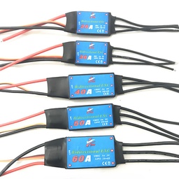 [1649988] Double Sides Brushless ESC 20/30/40/50/60/80A Underwater Thruster RC Car Boat Parts