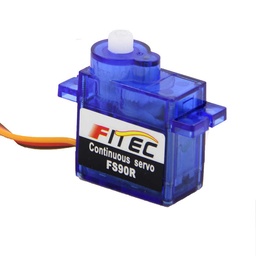 [1657834] 2/4/6pcs Feetech/FITEC 9g Micro Servo 6V 1.5kg/cm Analog 360 Degree Continuous Rotation Servo for Diy RC Helicopter Airplane Drone Robot Car