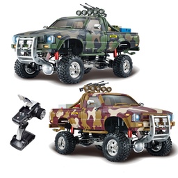 [1660259] HG P417 1/10 2.4G 4WD RC Car EP Pickup Vehicles Rock Crawler Truck without Battery Charger Model