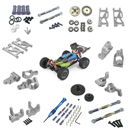 [1665673] Wltoys 144001 1/14 Upgrade Metal RC Car Parts Swing Arm C Seat Connector Steering Cup Rear Wheel Seat Rod Gear