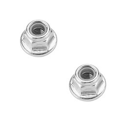 [1669598] 2PCS HS 18301-44 Wheel Locknut Copper 4x10x3.5mm for 18301 18302 18311 18312 1/18 RC Car Parts
