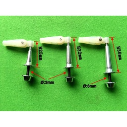 [1671303] CNC Aluminum Rocker Arm Helm Rudder Chuck H25MM/H32MM/H36MM RC Plane Accessories