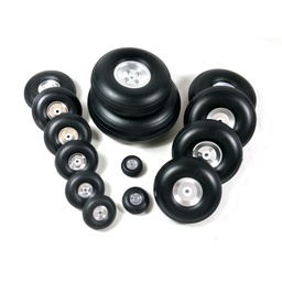 [1673488] WST Upgraded RC Wheels 1/2/3/3.75 Inch PU Aluminum Wheel 3mm/4mm/5mm Hole for RC Airplane Drone Fixed Wing
