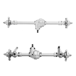 [1677355] 2PCS HG P407 Metal Front +Rear Bridge Axle 1/10 RC Car Vehicles Spare Parts ASS-02 ASS-03