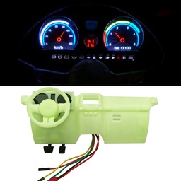 [1680207] 1/10 Car Shell Interior Linkage Electronic Instrument Center For Scx10 90046 Trx4 Vehicle Models Parts