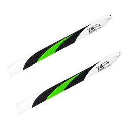 [1683973] 1 Pair RJX 500mm Carbon Fiber Main Blades FBL Version for 500 RC Helicopter