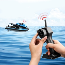 [1690003] JJRC S9 1/14 2.4G Motorcycle Double Motor Two Speed Vehicle RC Boat Remote Control Boat Models Outdoor Toys for Boy Kid Gift